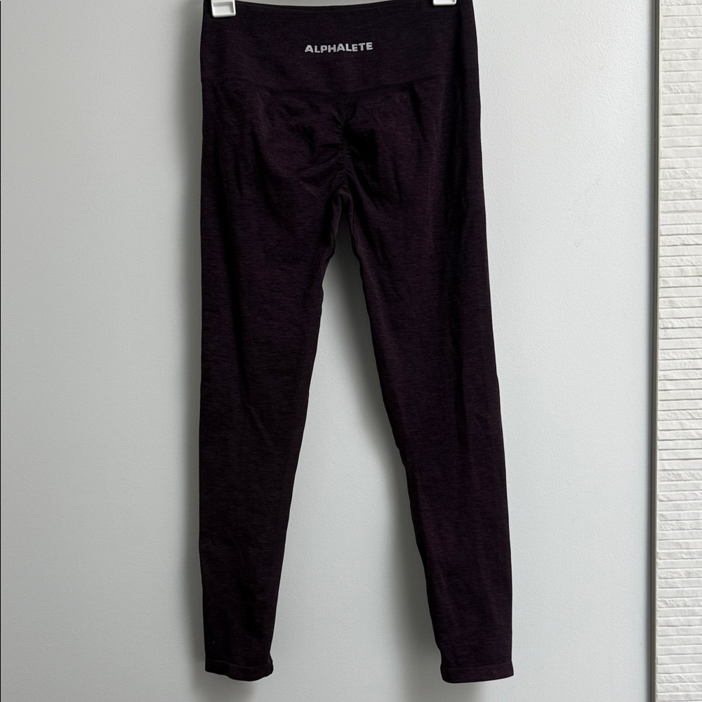 Alphalete Amplify Dark Cherry Leggings